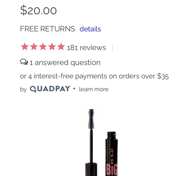 Elizabeth Mott It’s so Big Volumizing Masc… - Picture 3 of 5